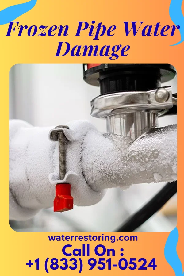 Frozen Pipe Water Damage in Naper, NE